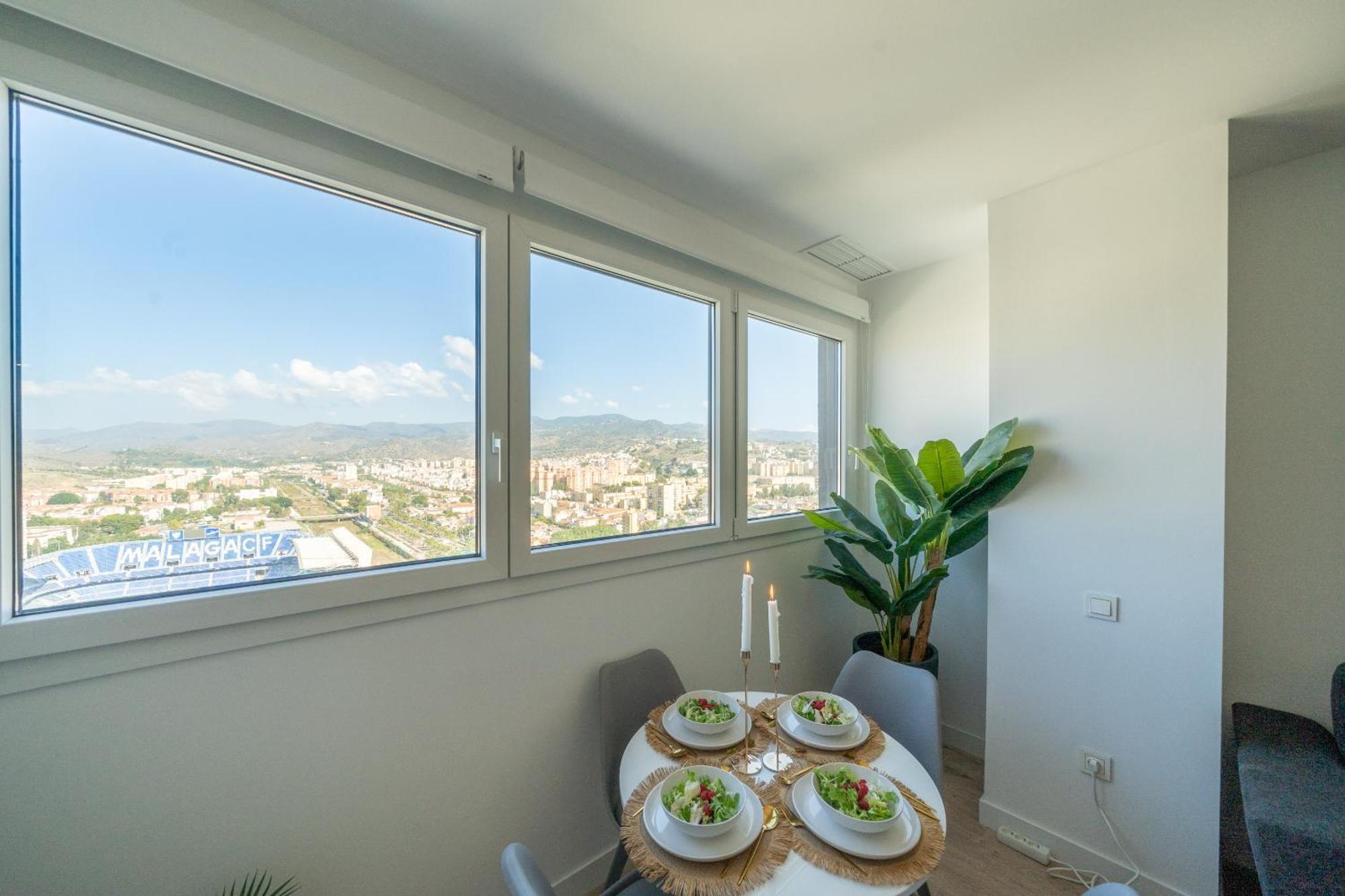 Apartmán Xpce Urban 4 Malaga Skyline - Free Parking Exteriér fotografie